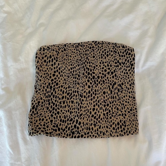 rare brandy mellville tube top! super cute and perfect condition! worn twice! - Picture 1 of 2